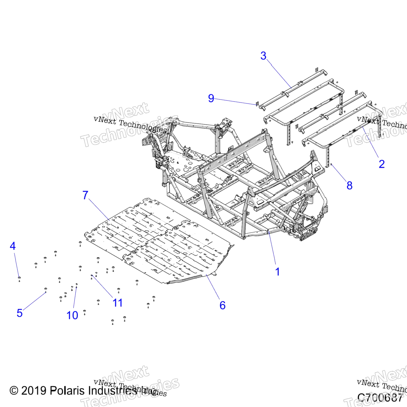 Chassis, Main Frame