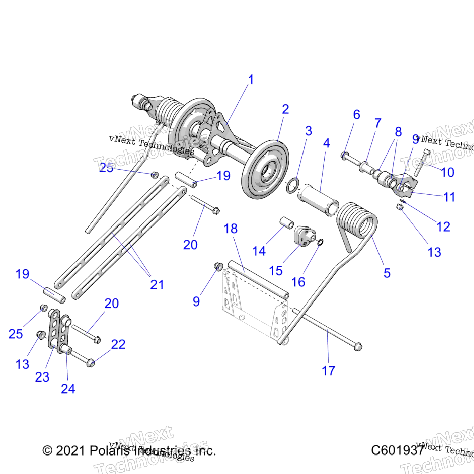 Suspension, Torque Arm, Rear S23tdl6rs6R