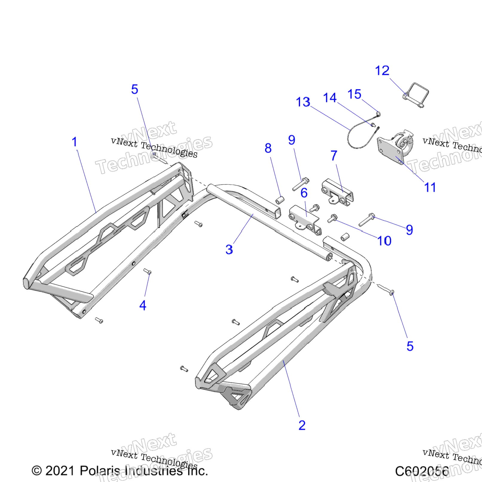 Chassis, Rear Rack And Hitch