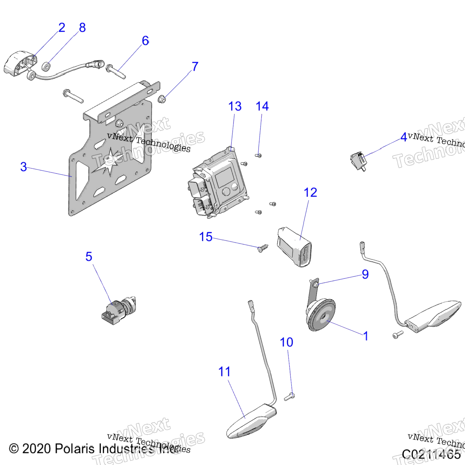 Electrical, Switches, Horn & Ecm