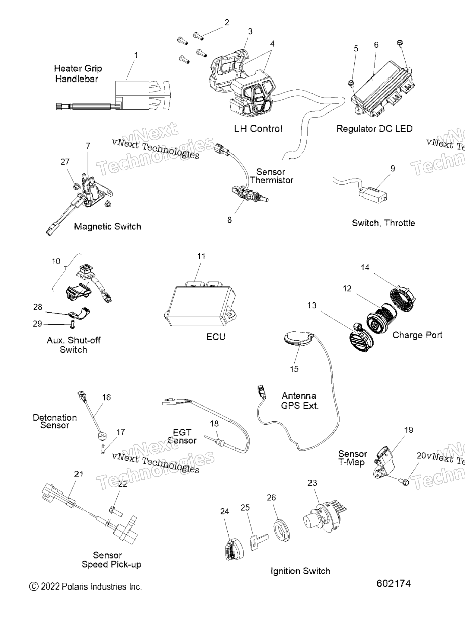 Electrical, Switches, Sensors & Components