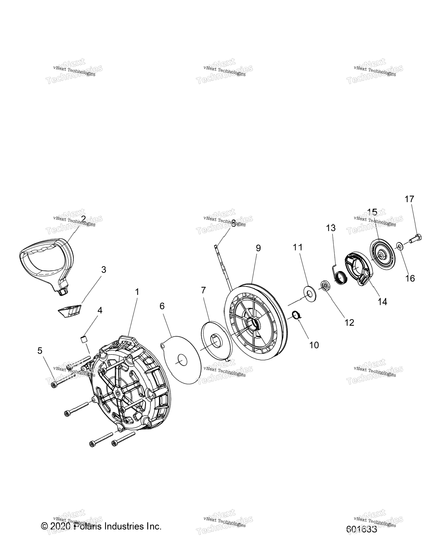 Engine, Recoil Starter All Options