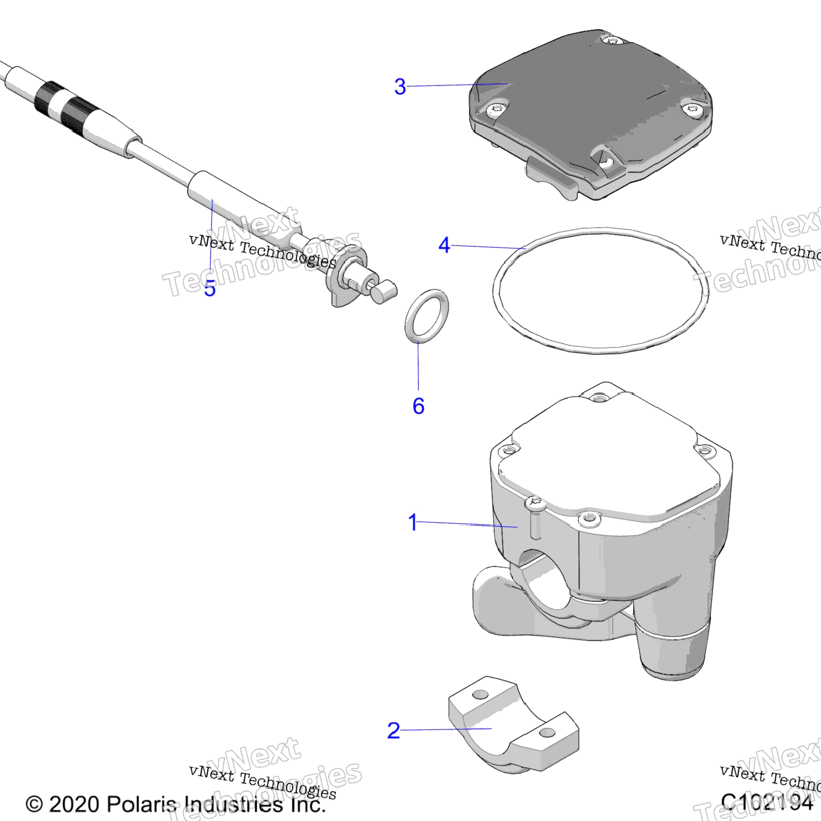 Steering, Controls, Throttle Asm. & Cable A23sxe85a9AgAm