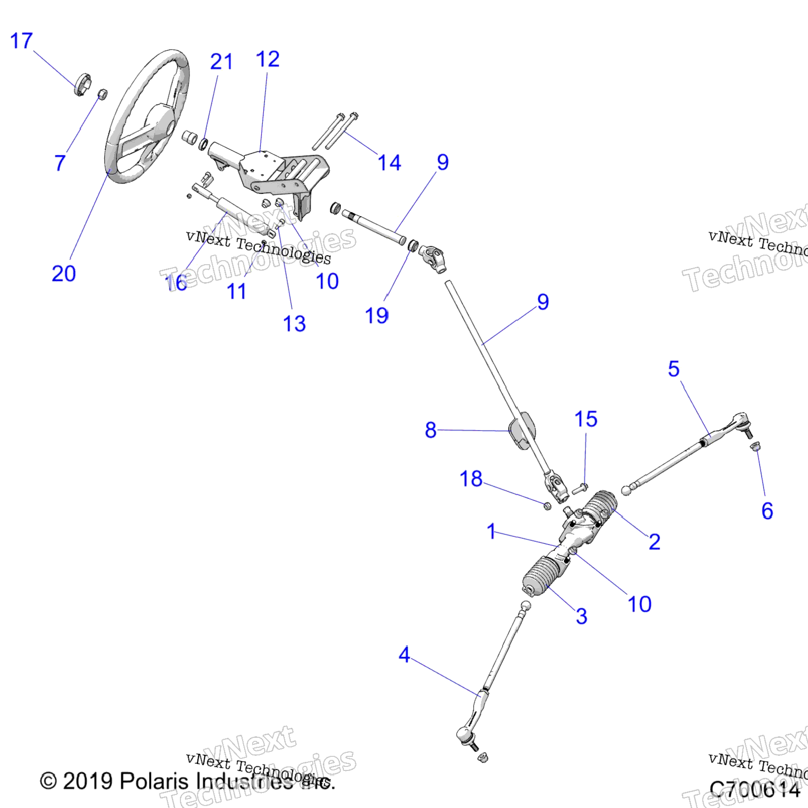 Steering, Steering Asm