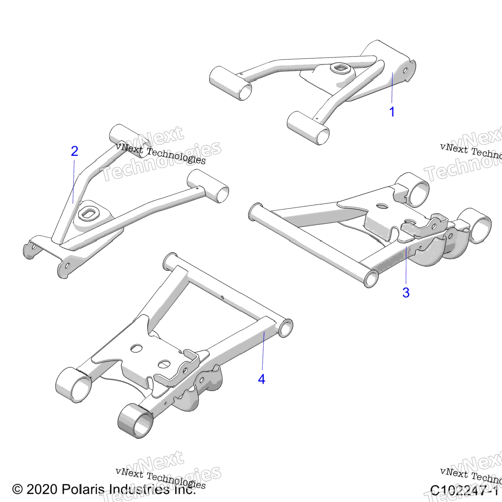 Suspension, Middle Control Arms