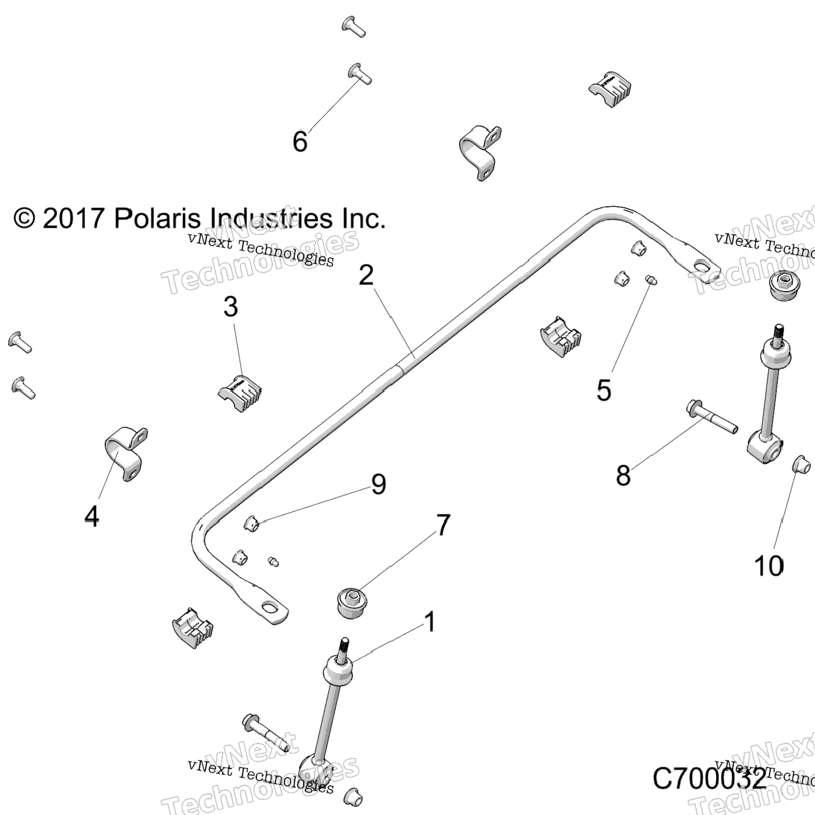 Suspension, Front Stabilizer Bar