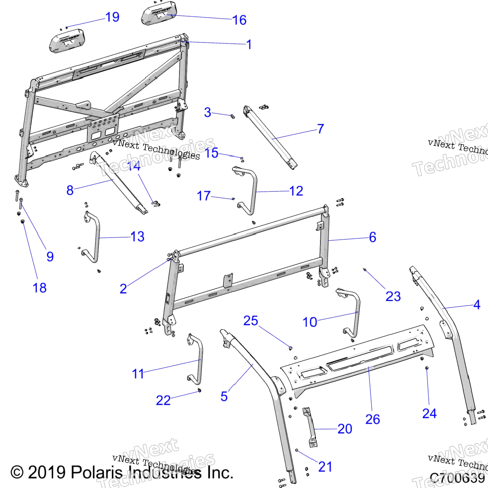 Chassis, Cab Frame