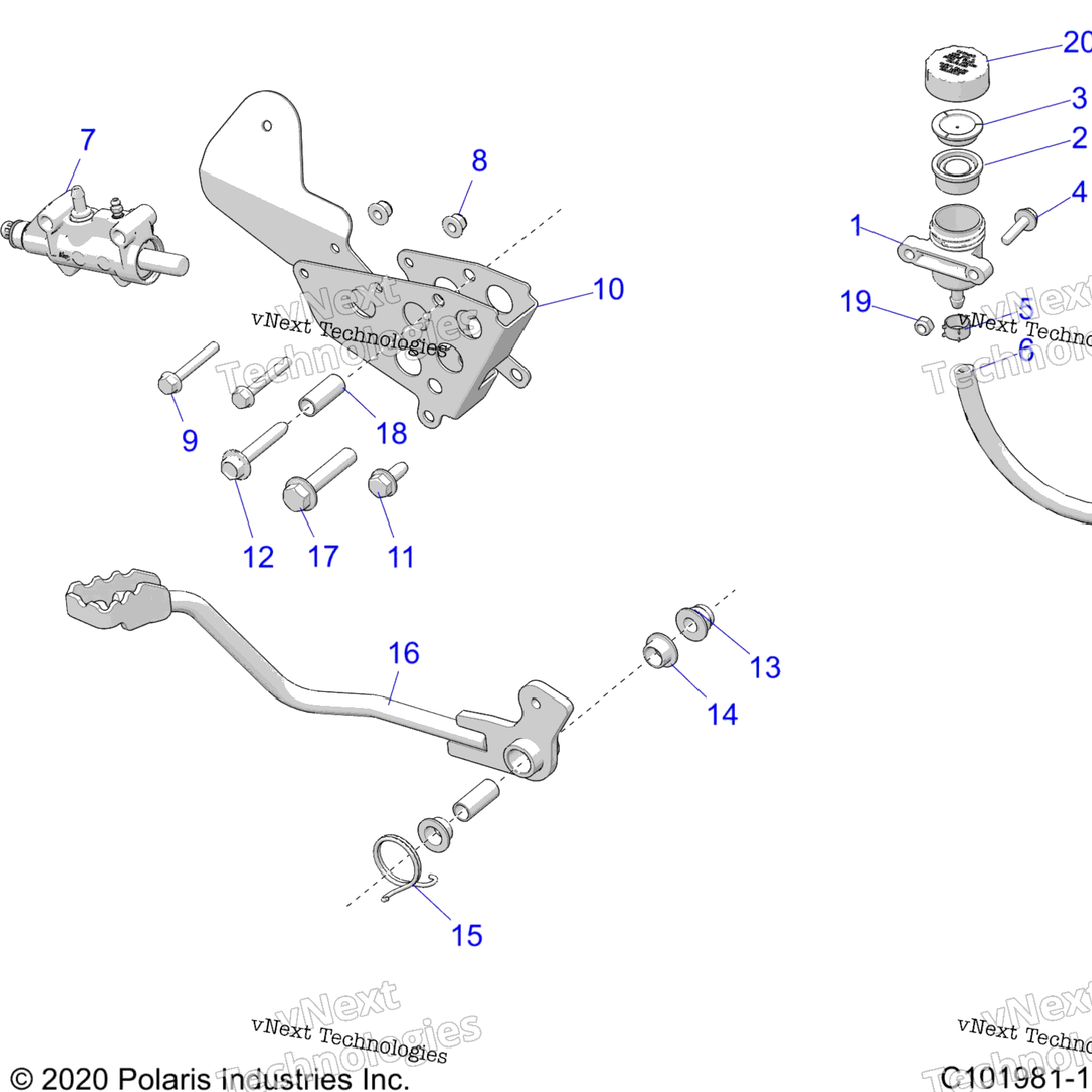 Brakes, Brake Pedal & Master Cylinder