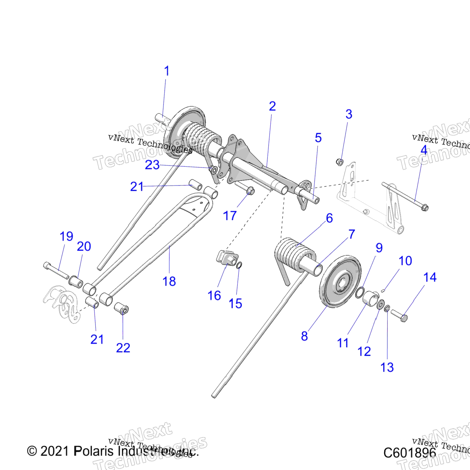 Suspension, Torque Arm, Rear All Options