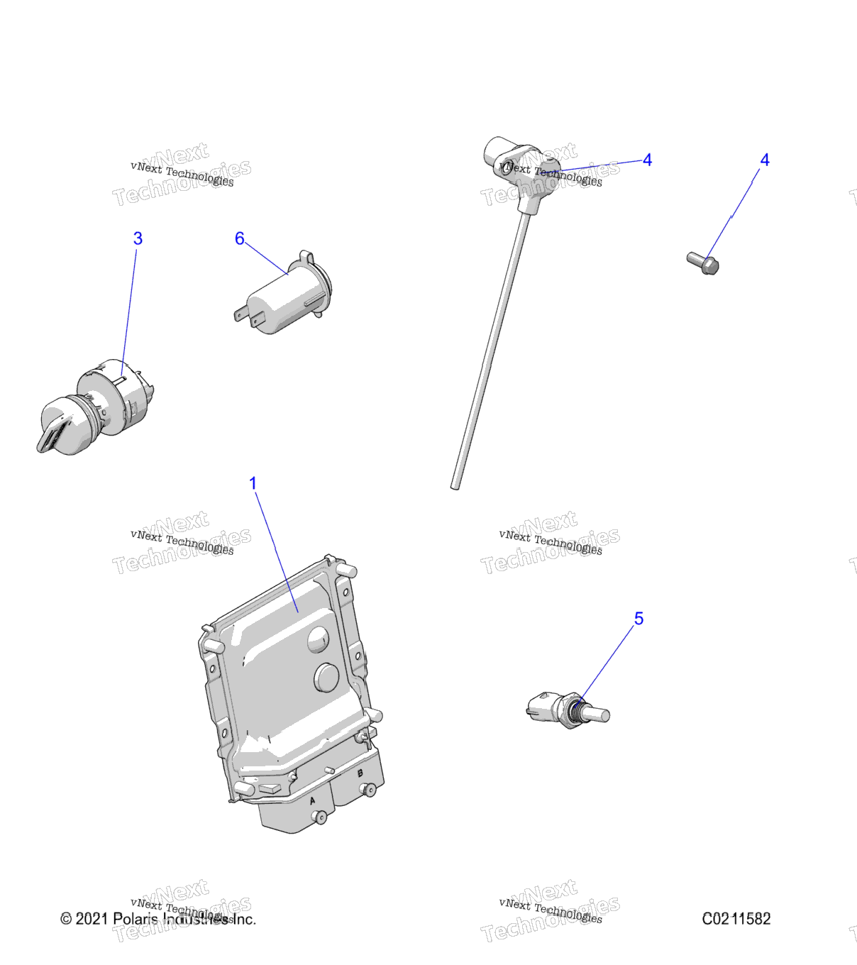 Electrical, Switches, Sensors, Ecu & Control Modules