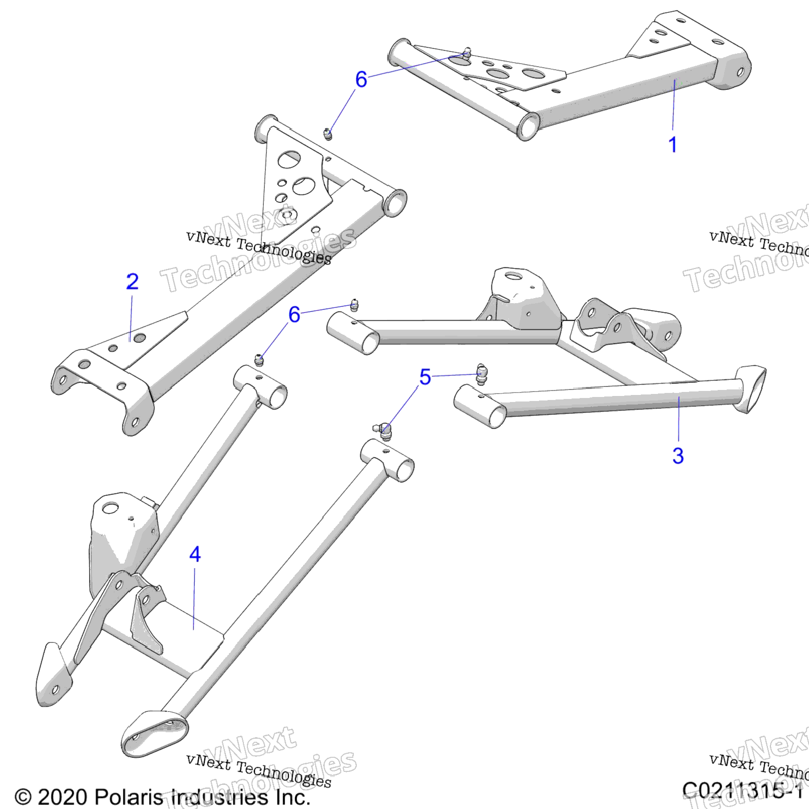 Suspension, Rear Control Arms