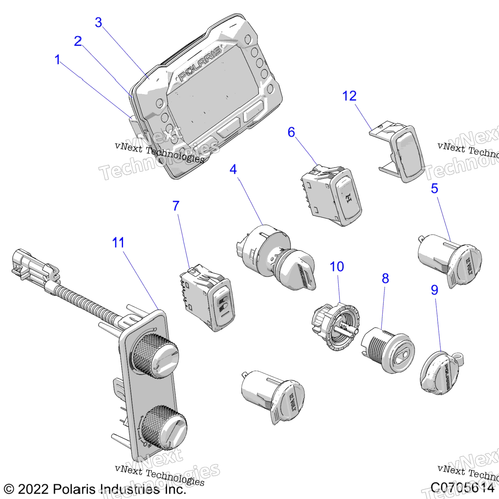 Electrical, Dash Instruments