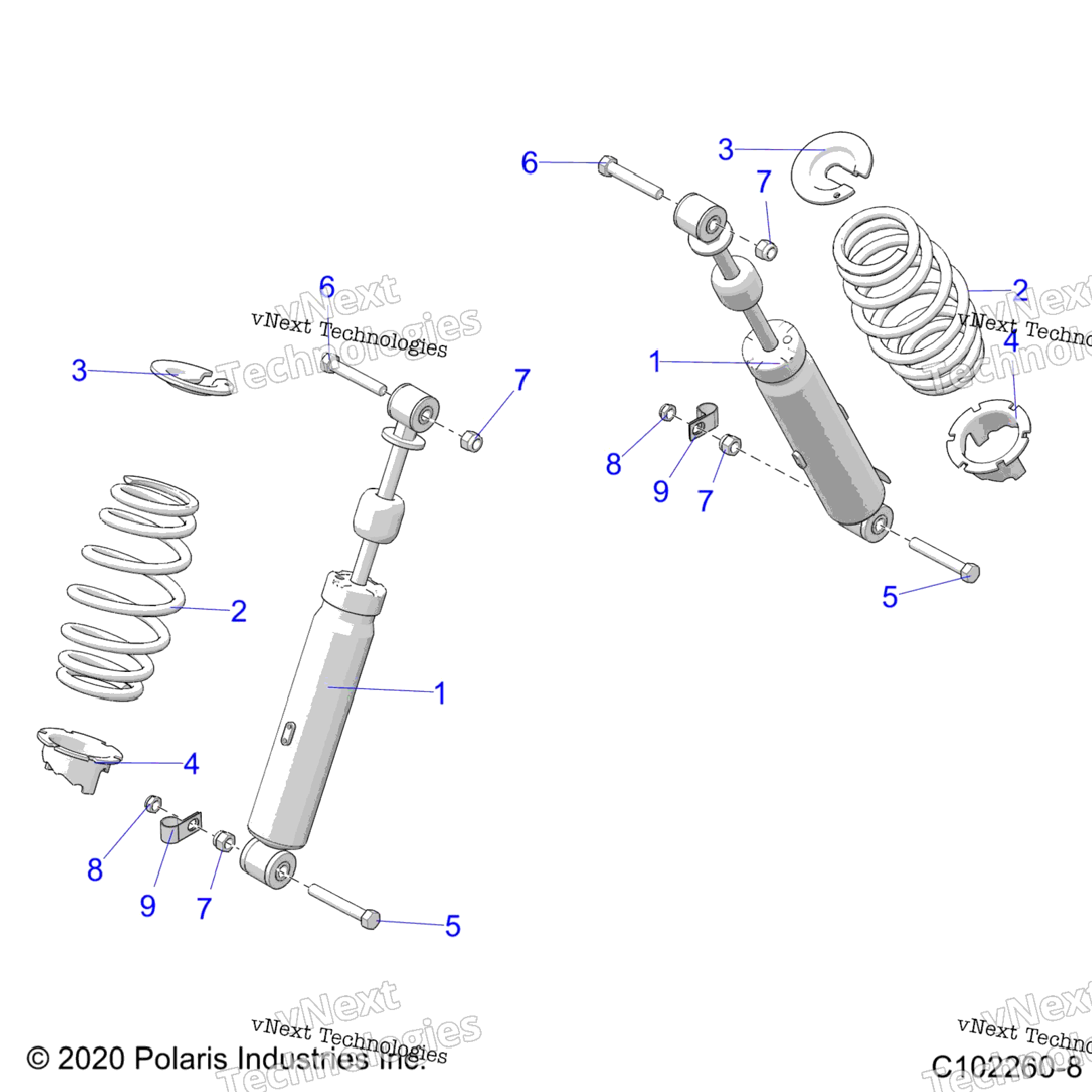 Suspension, Front Shock