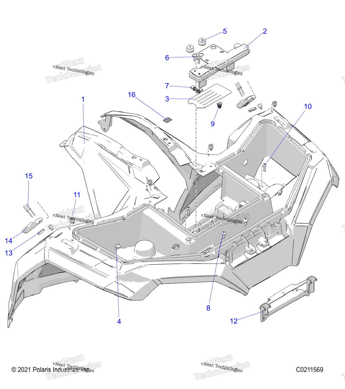 Body, Front Cab