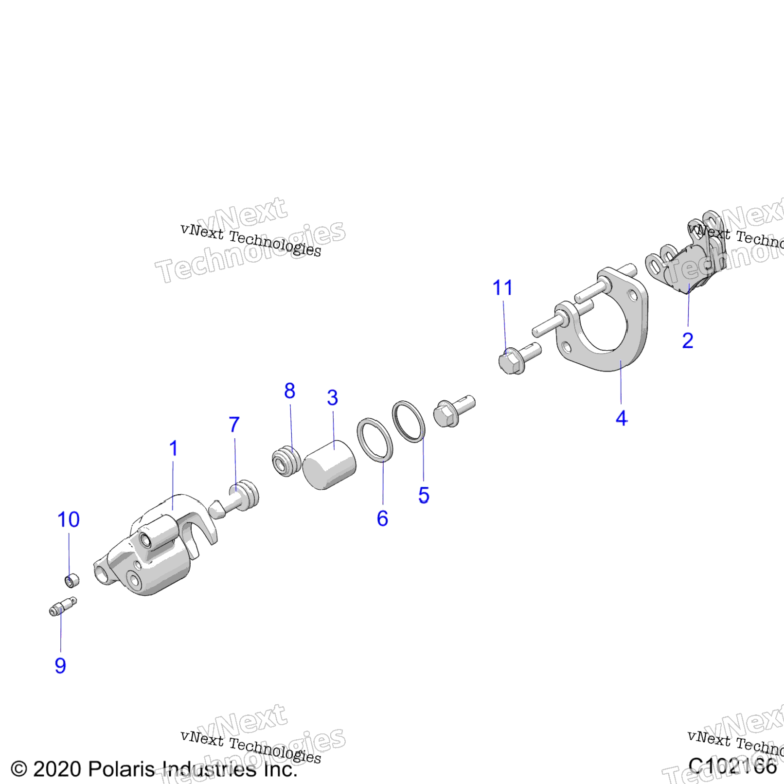 Engine, Waterpump Assembly