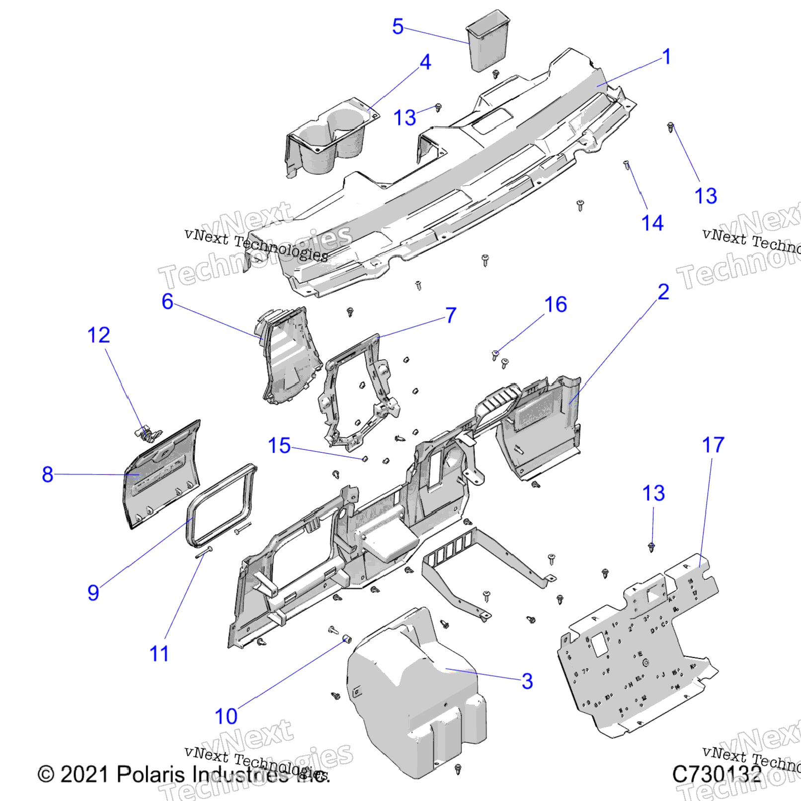 Body, Dash R22m4a57b1Eb5B9