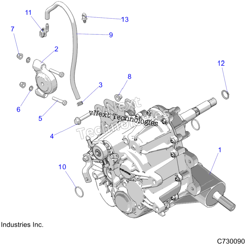 Drive Train, Main Gearcase Mounting R22m4a57b1Eb5B9