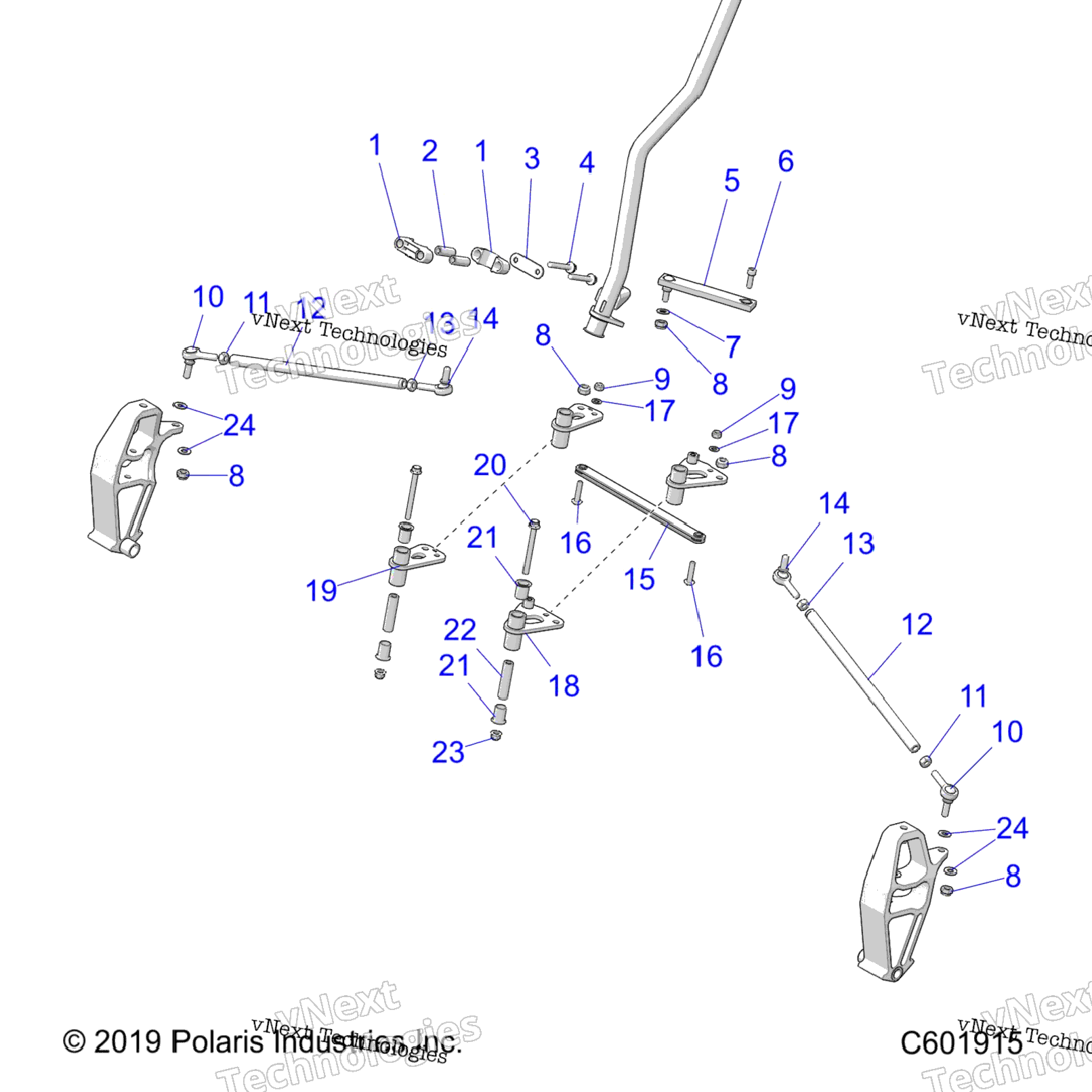 Steering, Lower