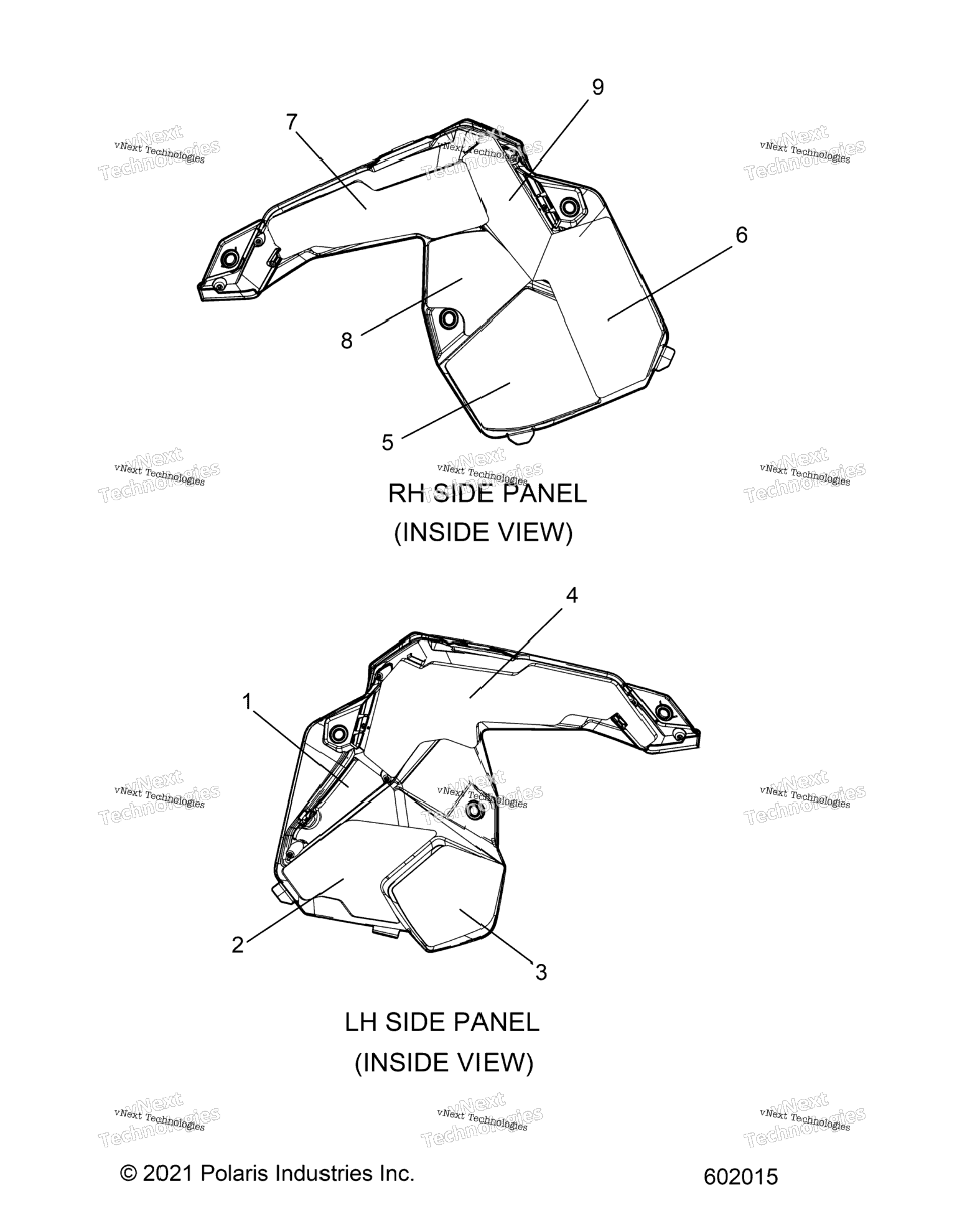 Body, Side Panel FoamFabric All Options