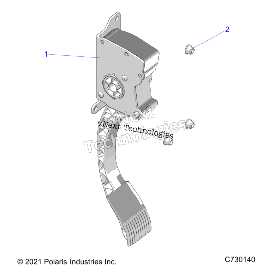 Engine, Throttle Pedal R22m4a57b1Eb5B9