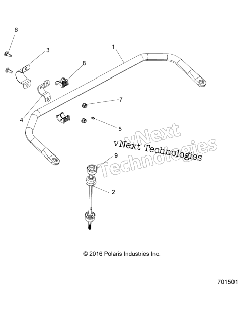 Suspension, Stabilizer Bar Rear R22m4a57b1Eb5B9