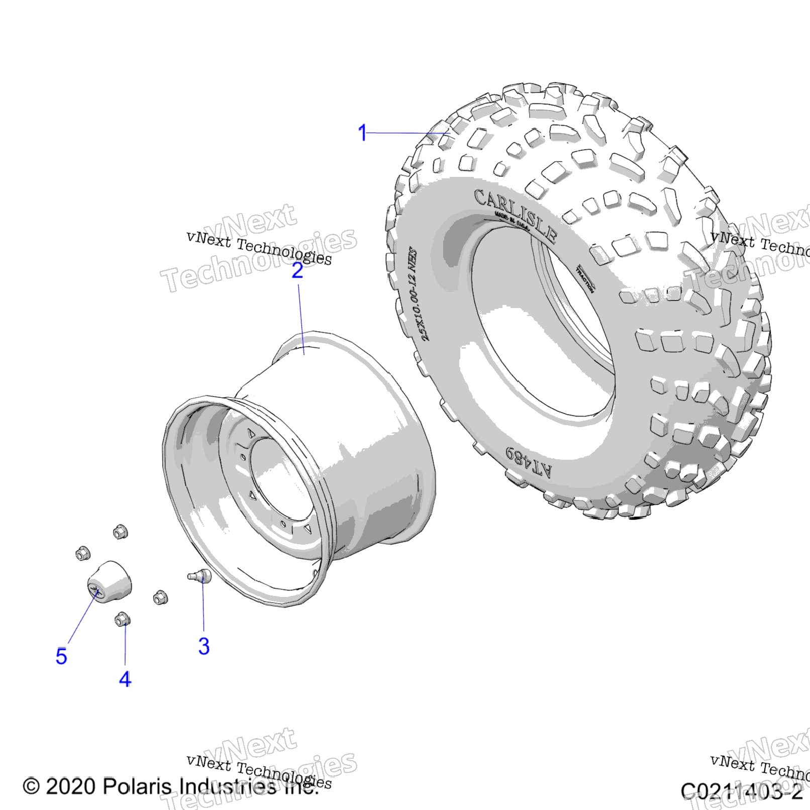 Wheels, Rear Tire A22see57k2