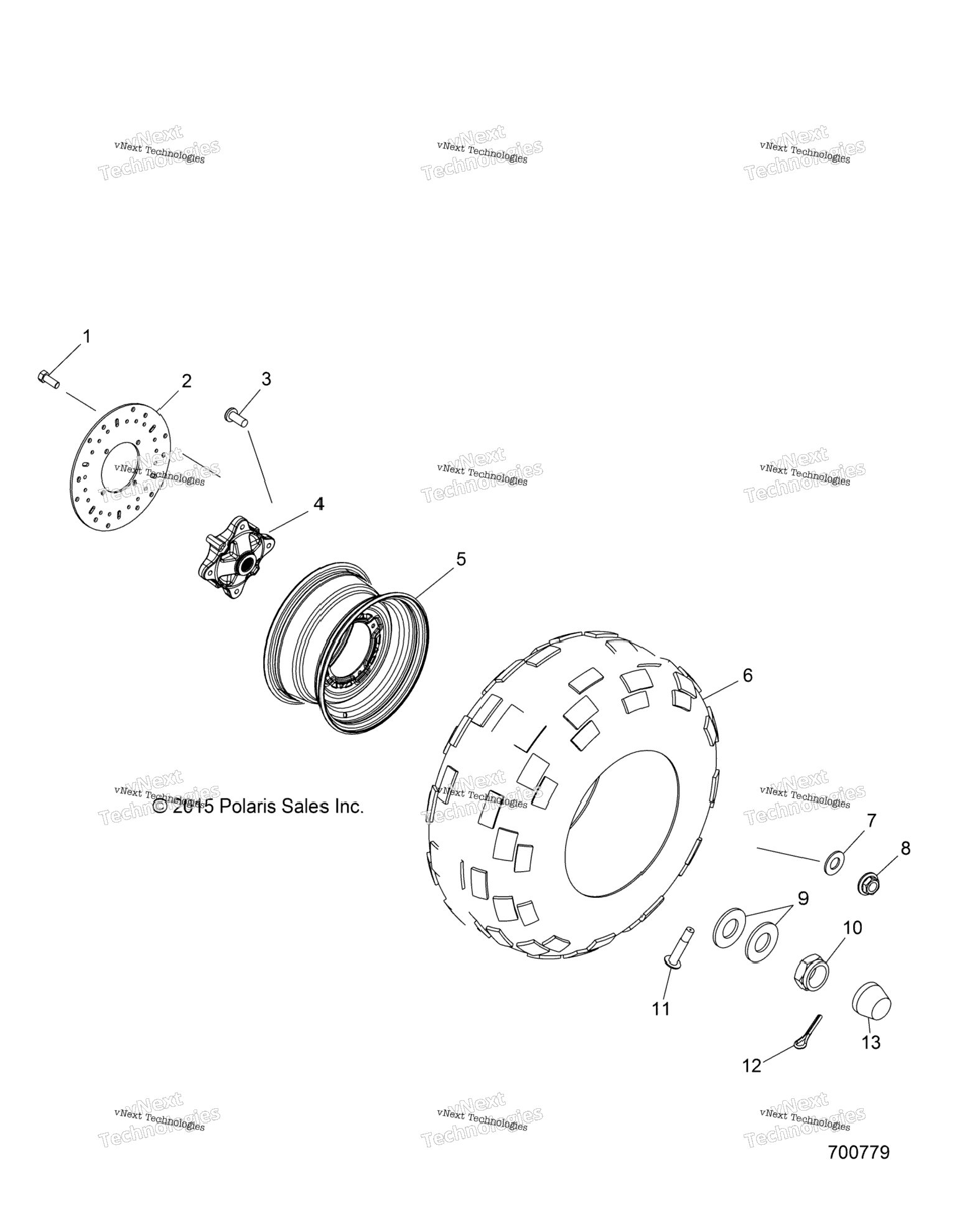 Wheels, Rear, Steel R22m4a57b1