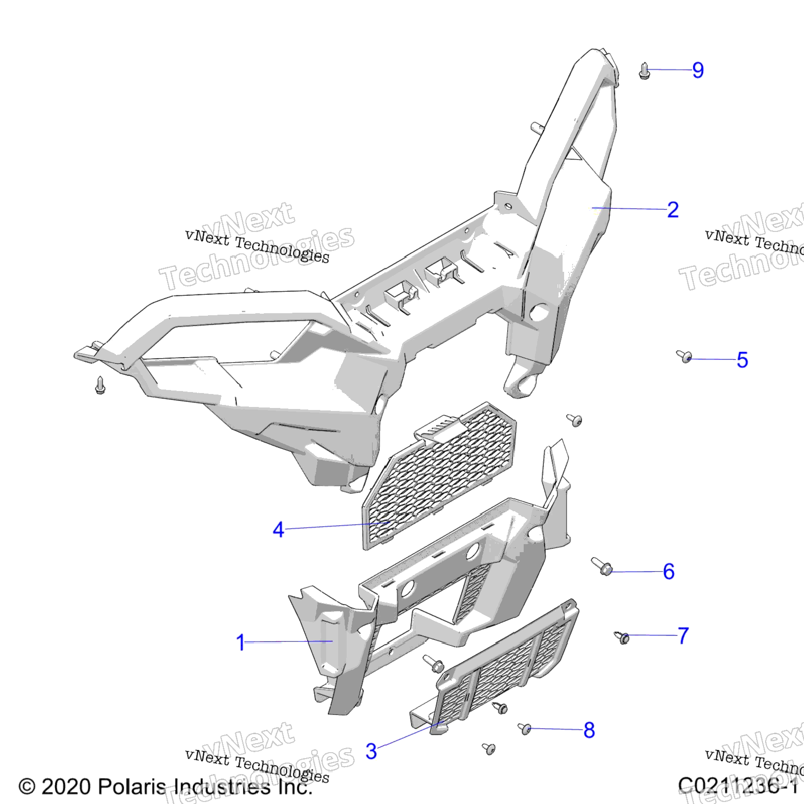 Body, Front Bumper A22see57f1F57c1F1S57c1C2C5F1F2