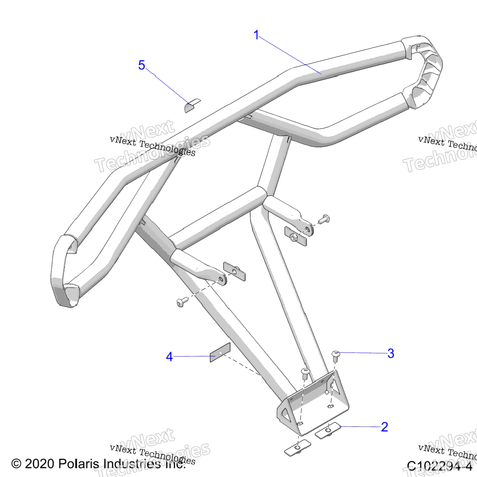 Body, Rear Bumper, Trail A22ses57c9F9