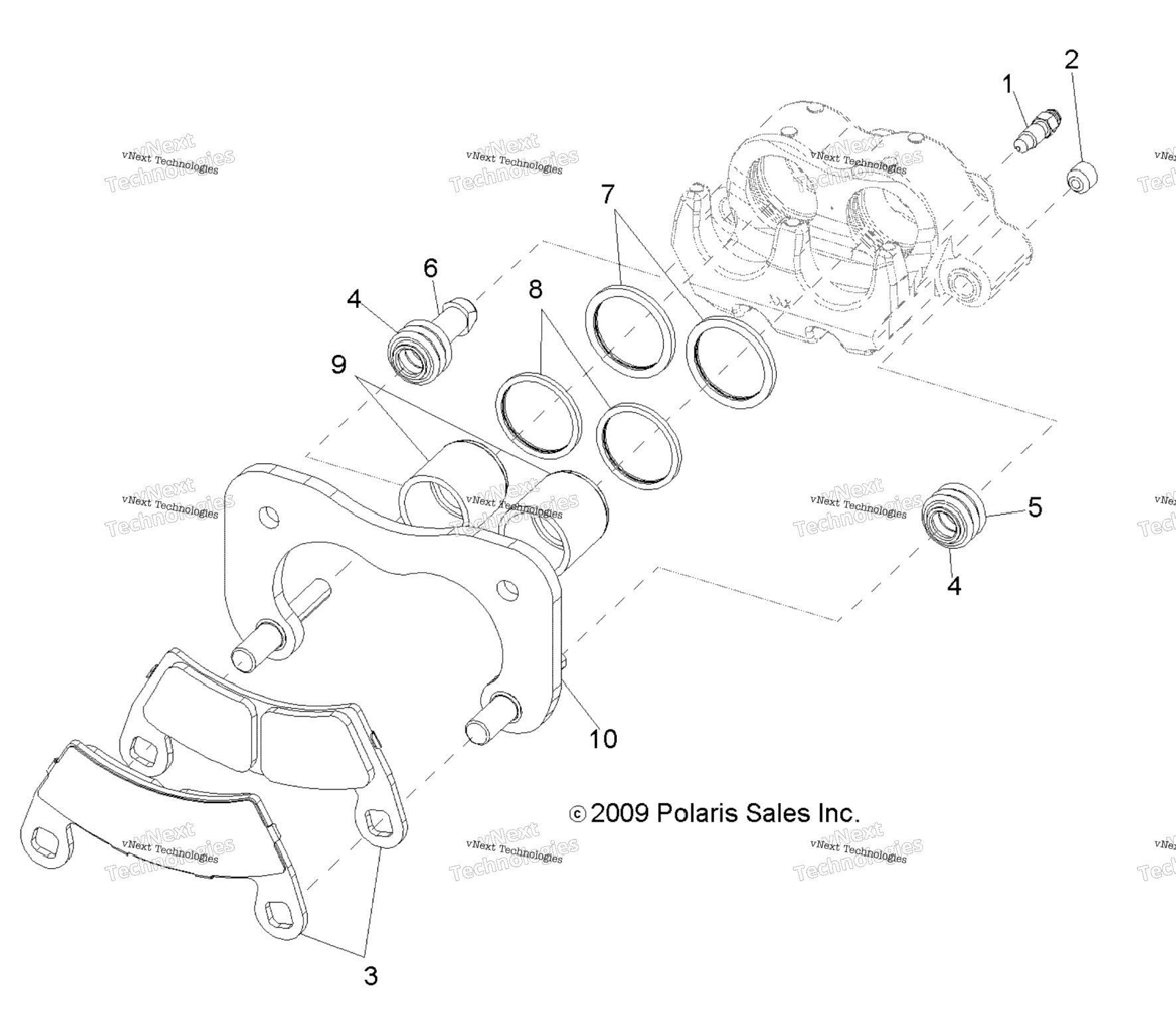 Brakes, Rear Caliper