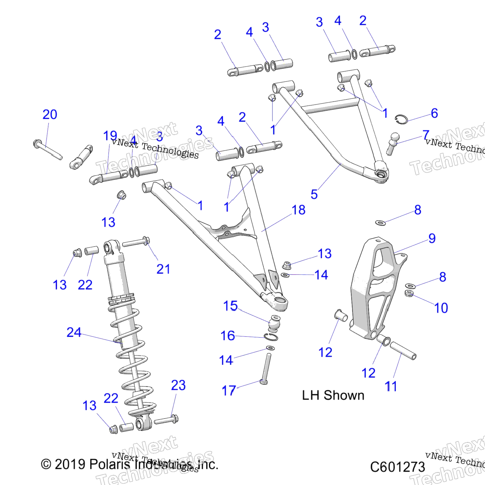 Suspension, Control Arms & Spindle