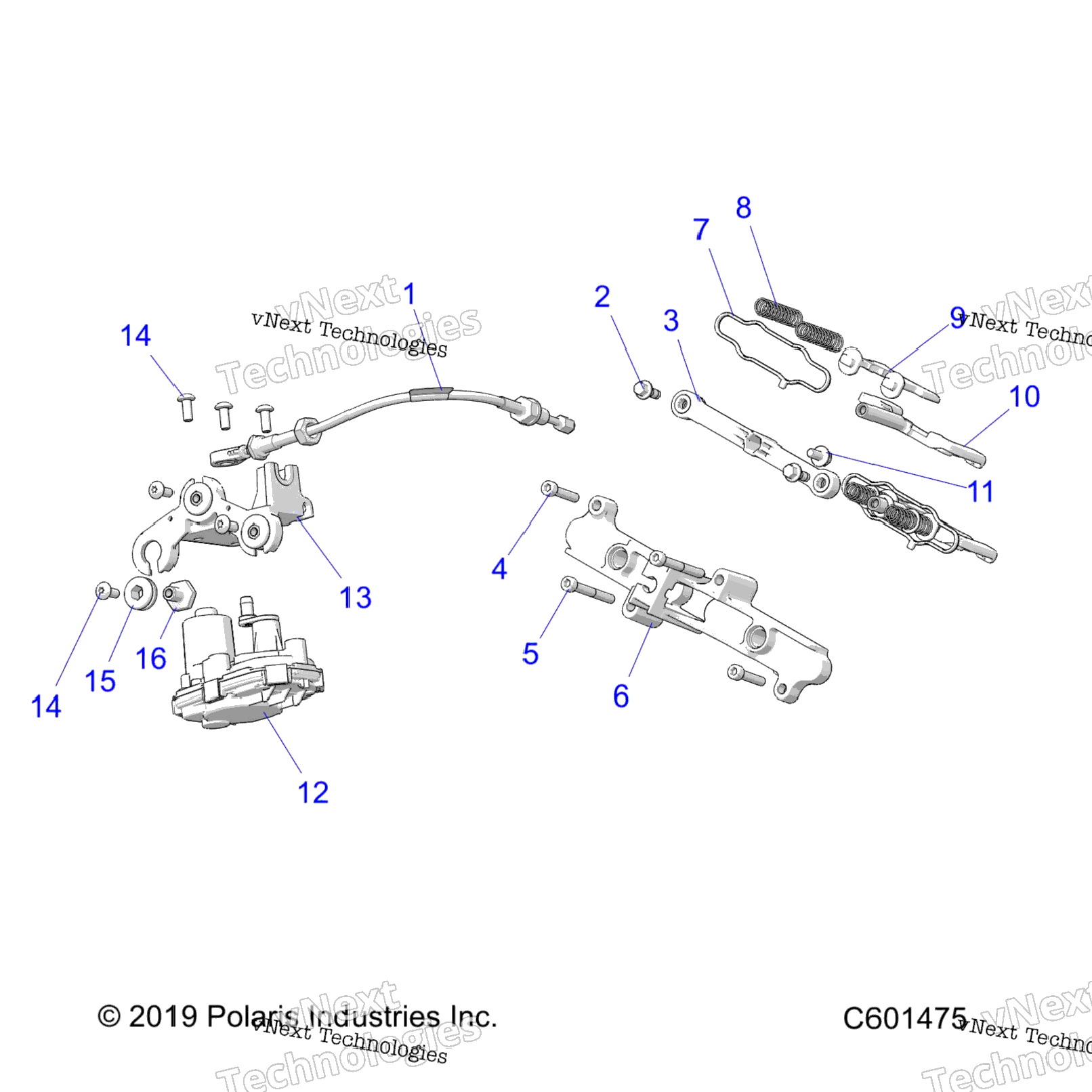 Engine, Exhaust Valve Asm. And Actuator All Options