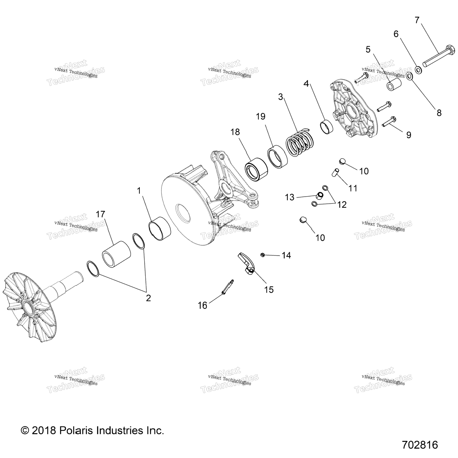 Drive Train, Primary Clutch