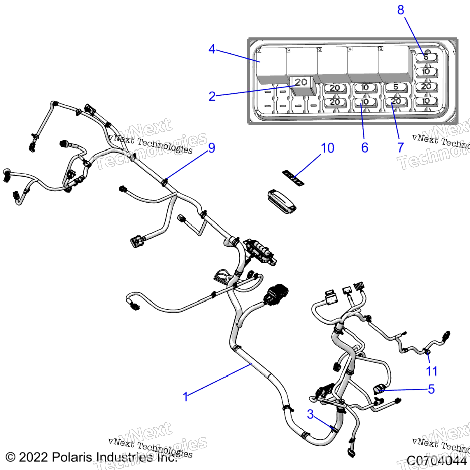 Electrical, Wire Harnesses, Chassis