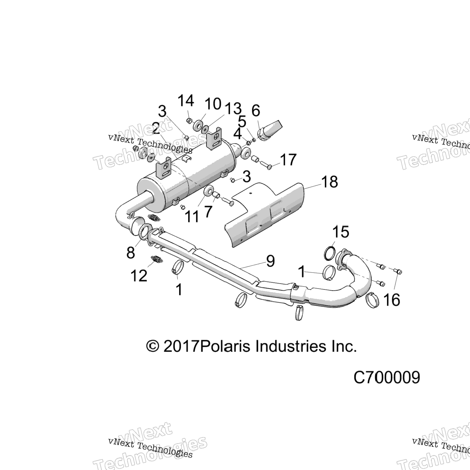 Engine, Exhaust System