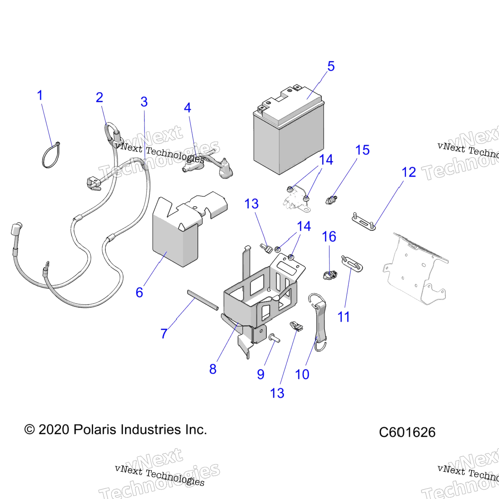 Electrical, BatteryBox & Cables E.S. Option