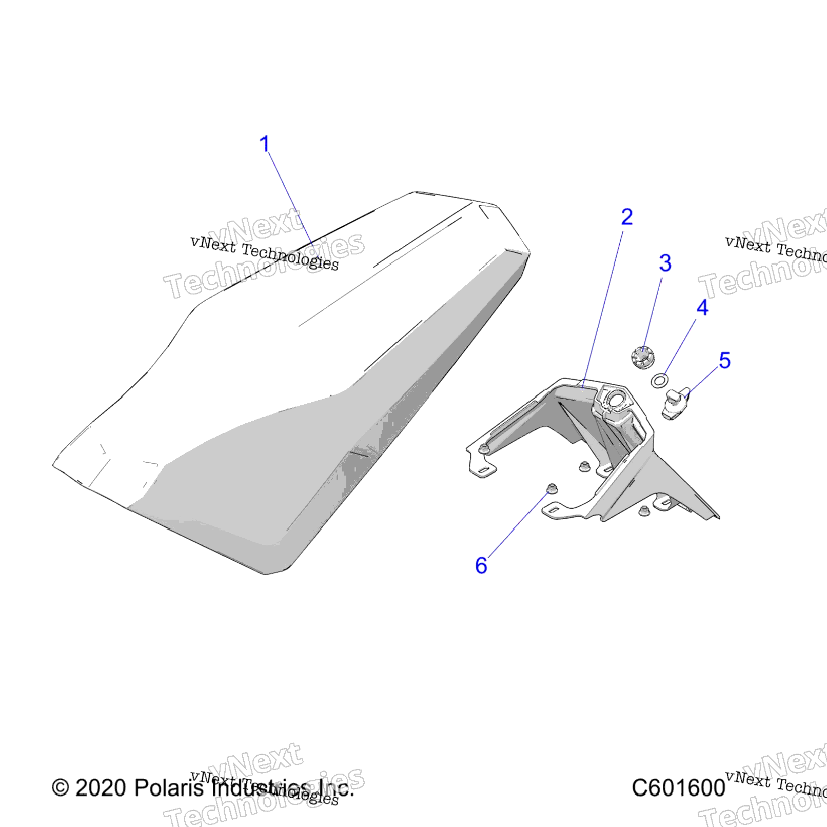 Body, Seat Asm