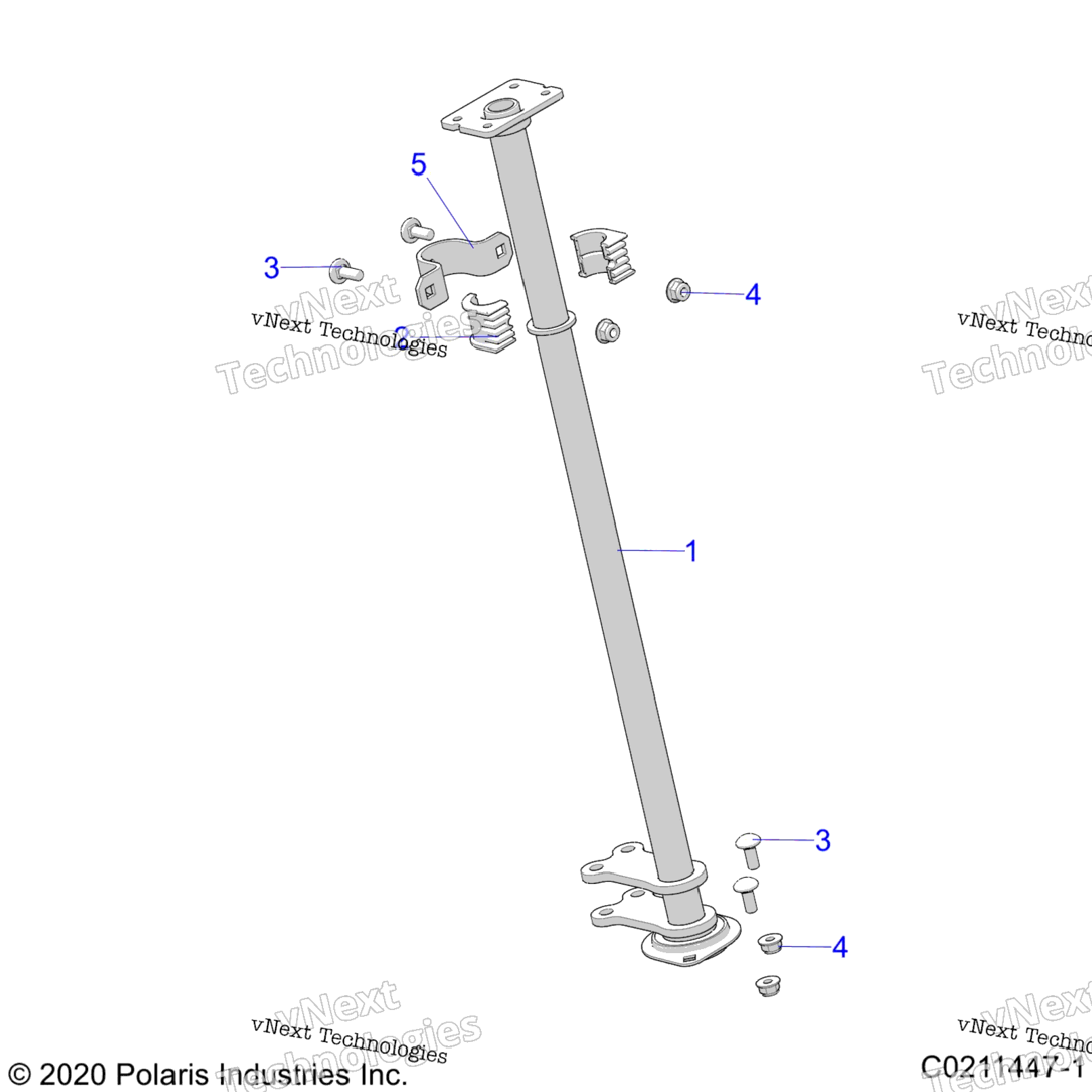 Steering Post