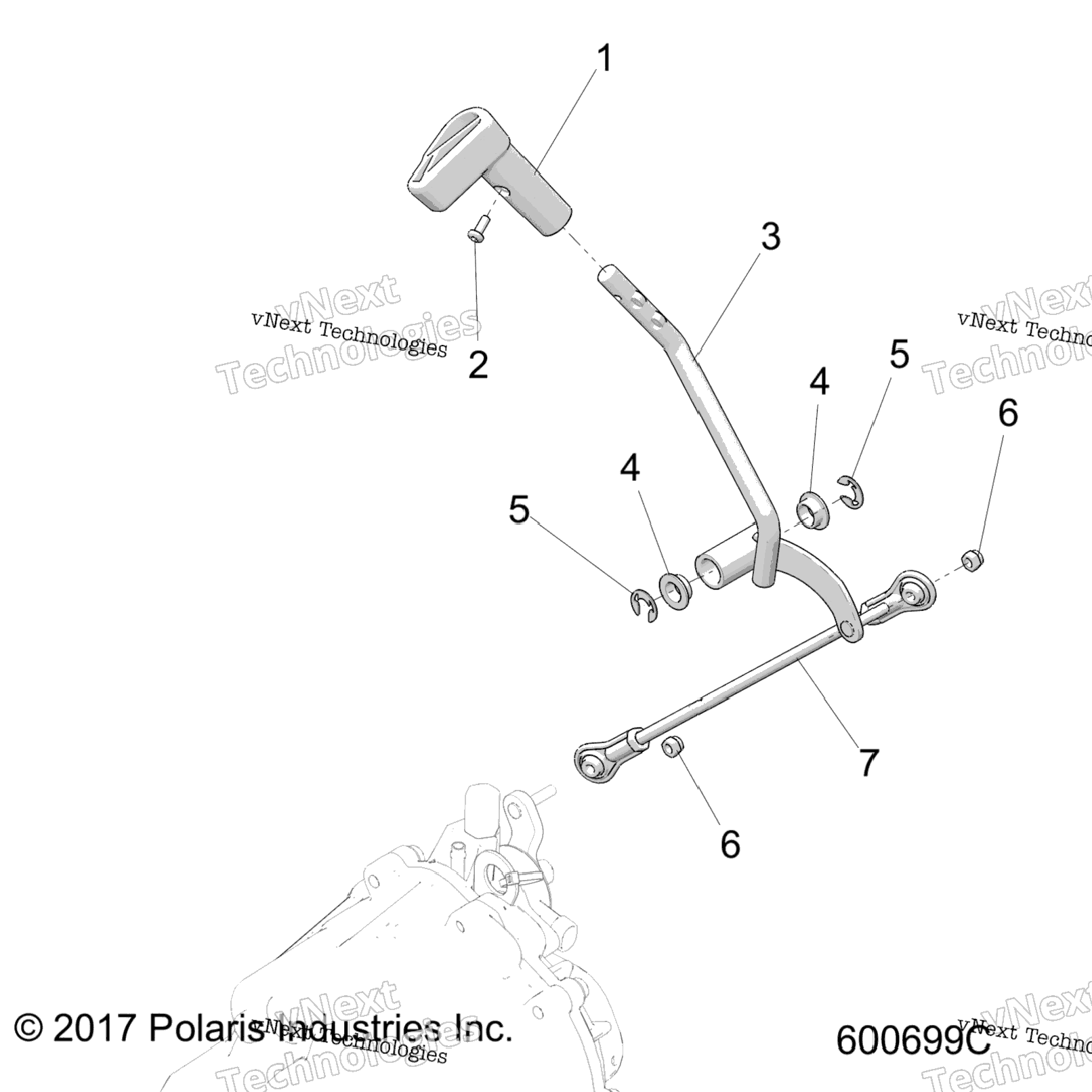 Drive Train, Shift Linkage All Options