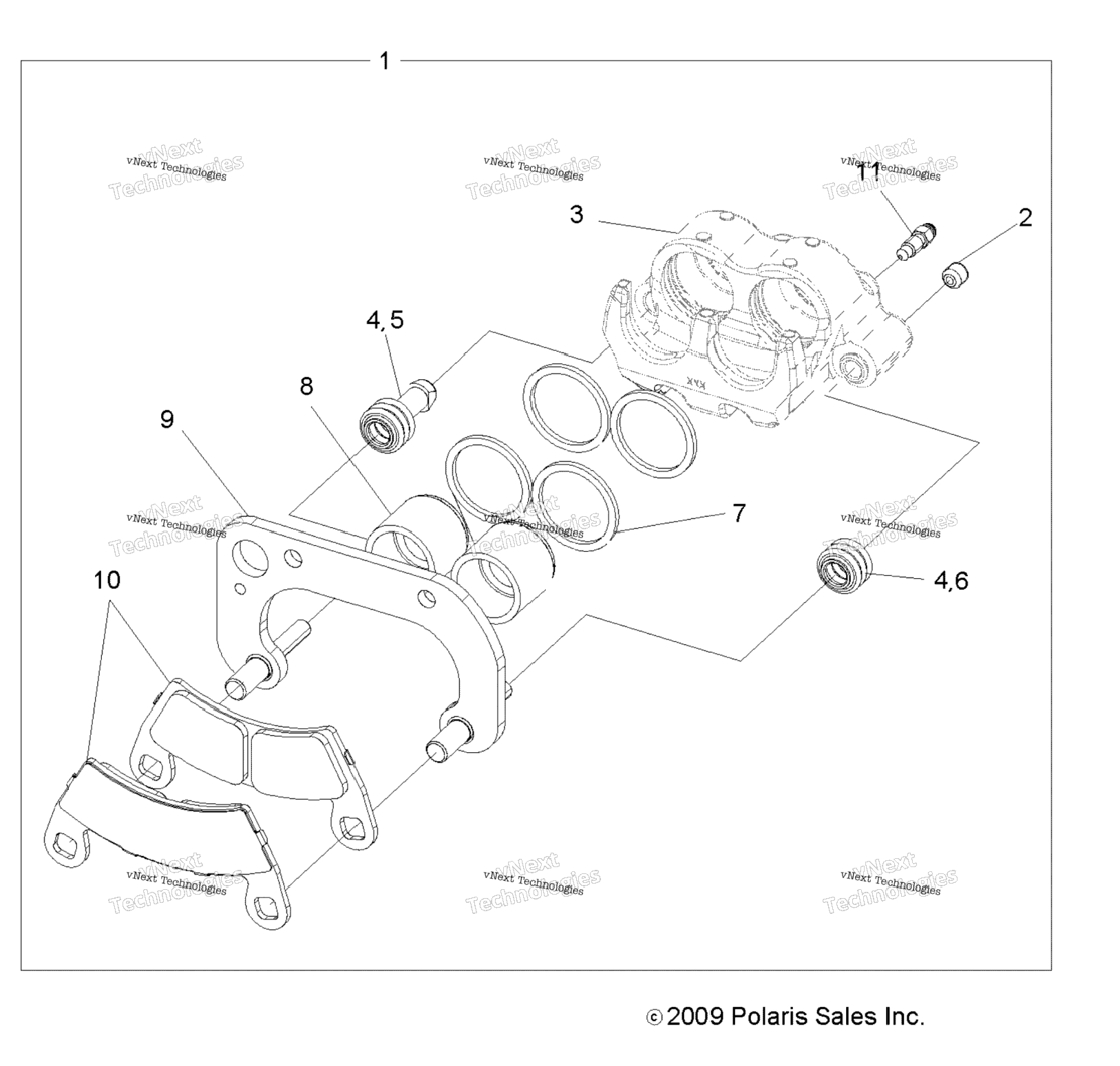 Brakes, Caliper, Front