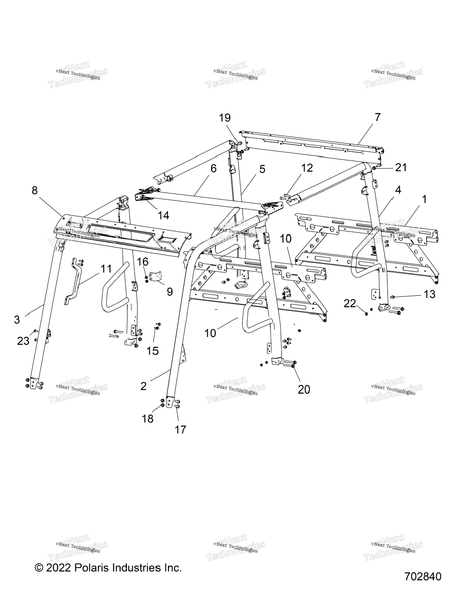 Chassis, Cab Frame