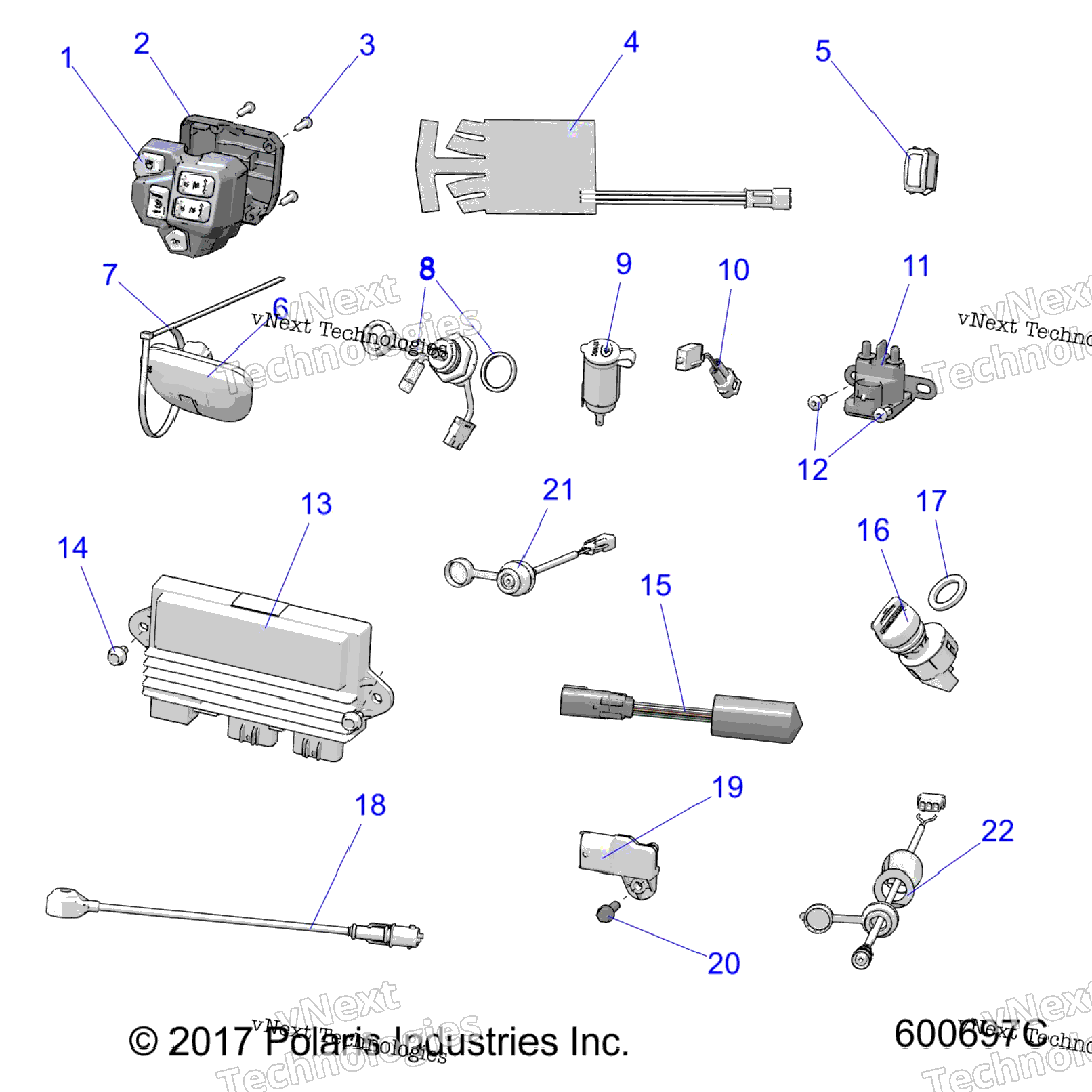 Electrical, Switches, Sensors & Components All Options