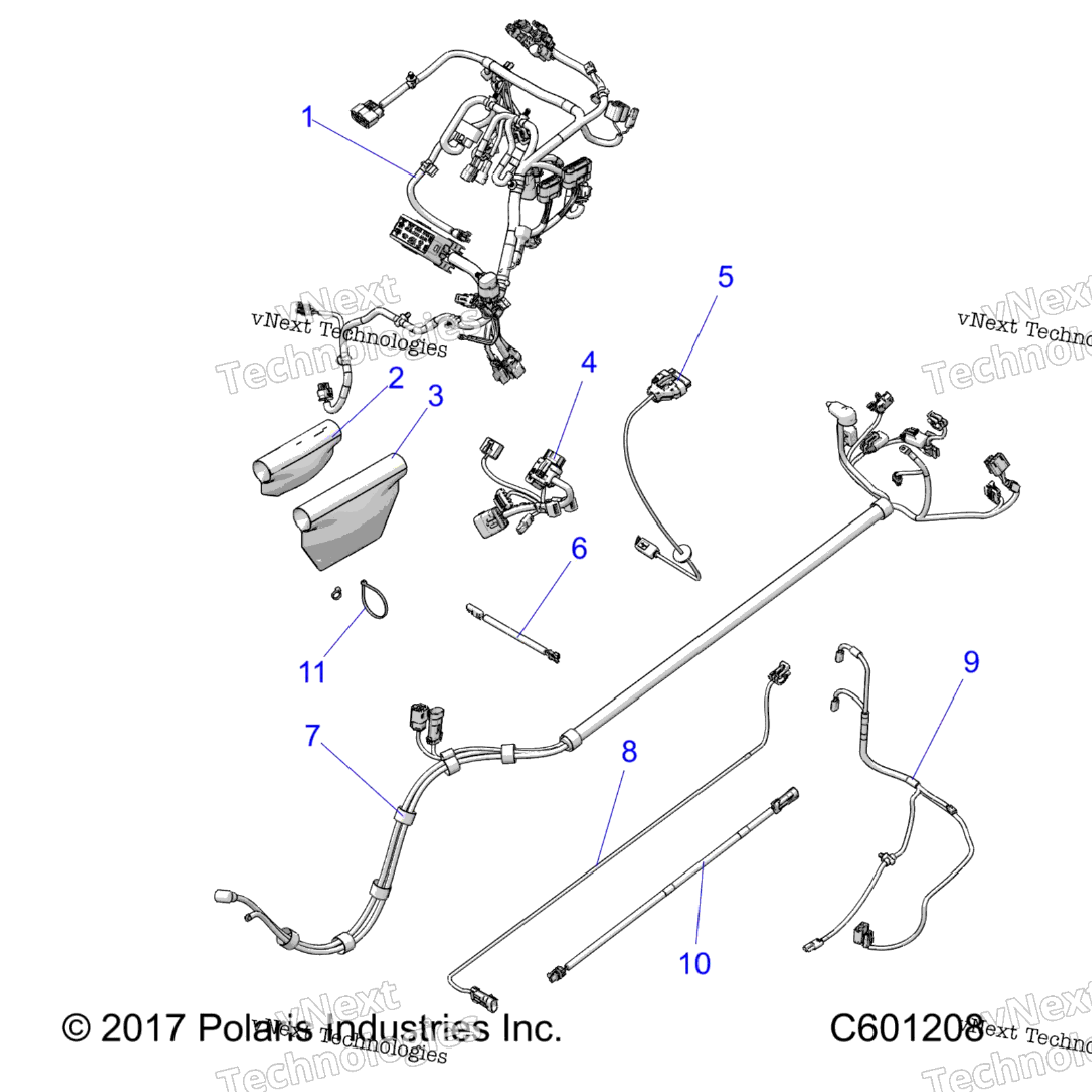 Electrical, Wire Harness All Options