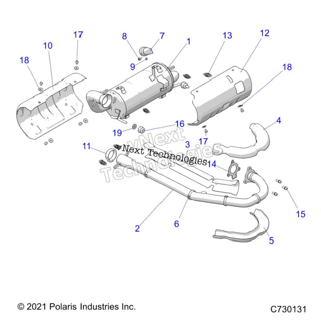 Engine, Exhaust System