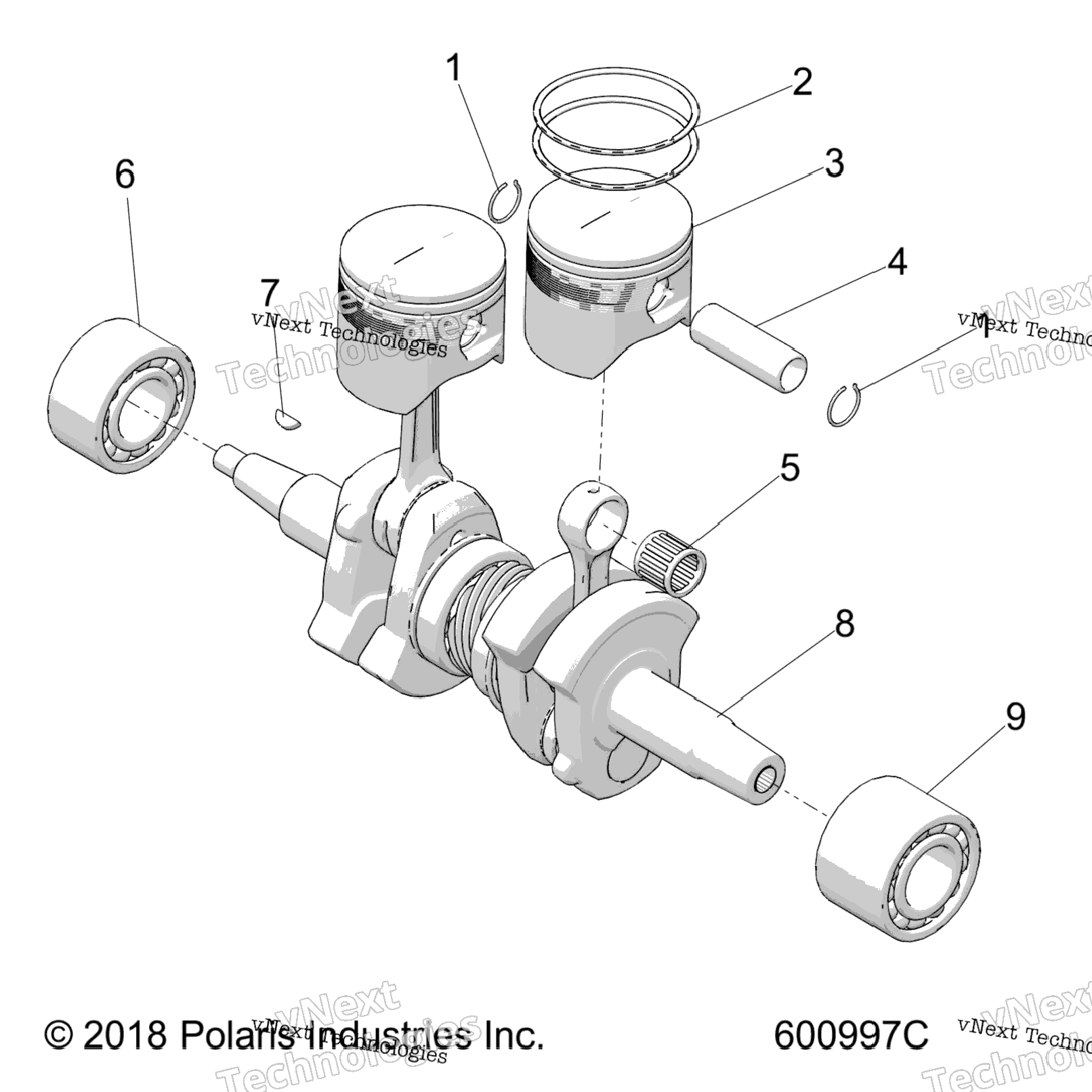 Engine, Piston & Crankshaft All Options