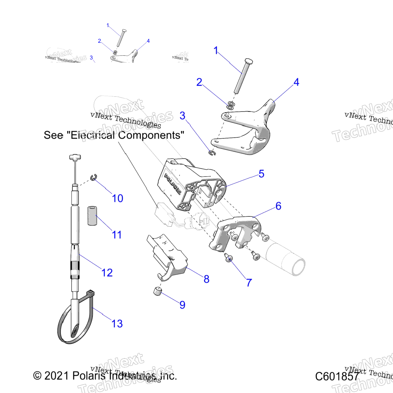 Engine, Throttle Control Asm. All Options