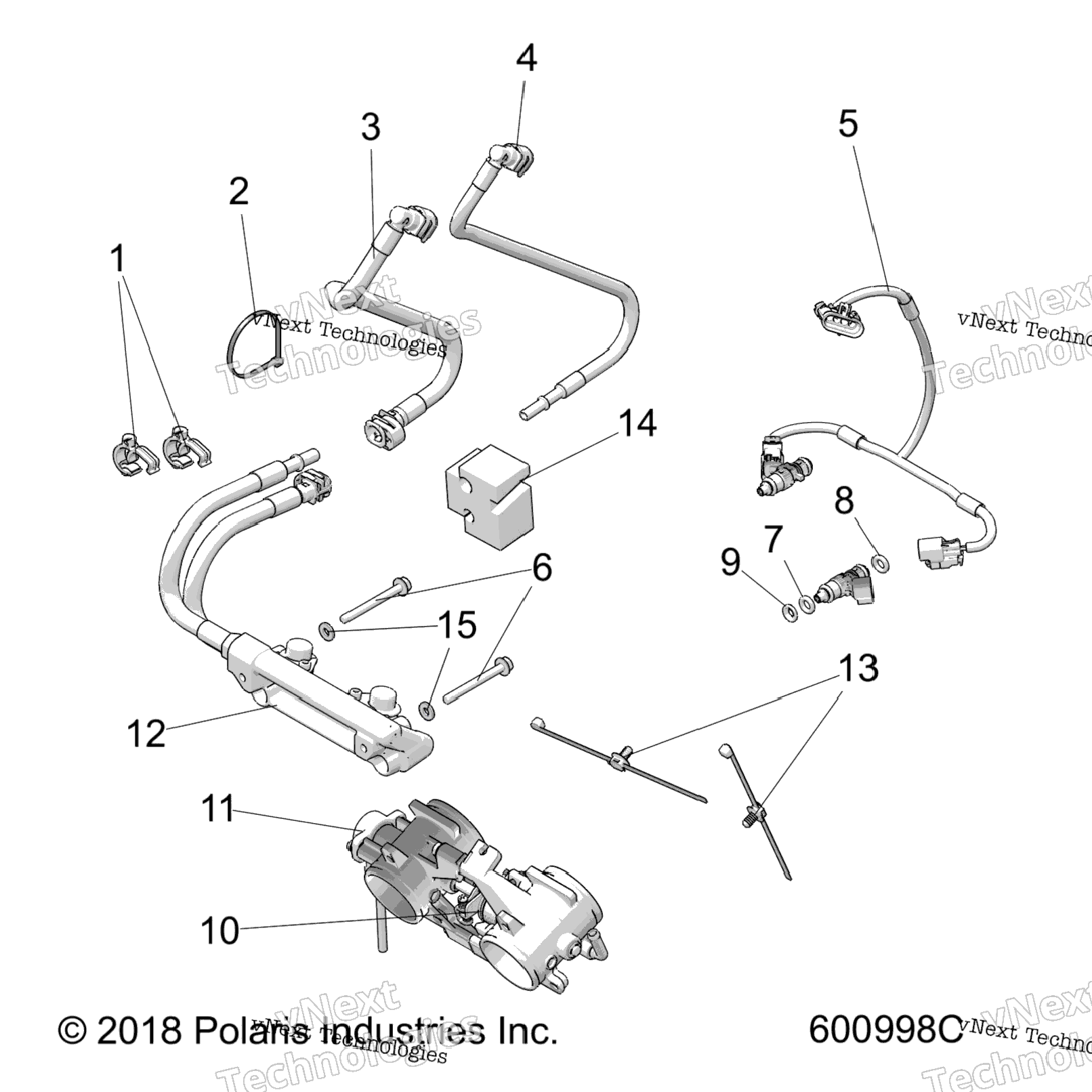 Fuel System, Rail, Lines & Throttle Body All Options