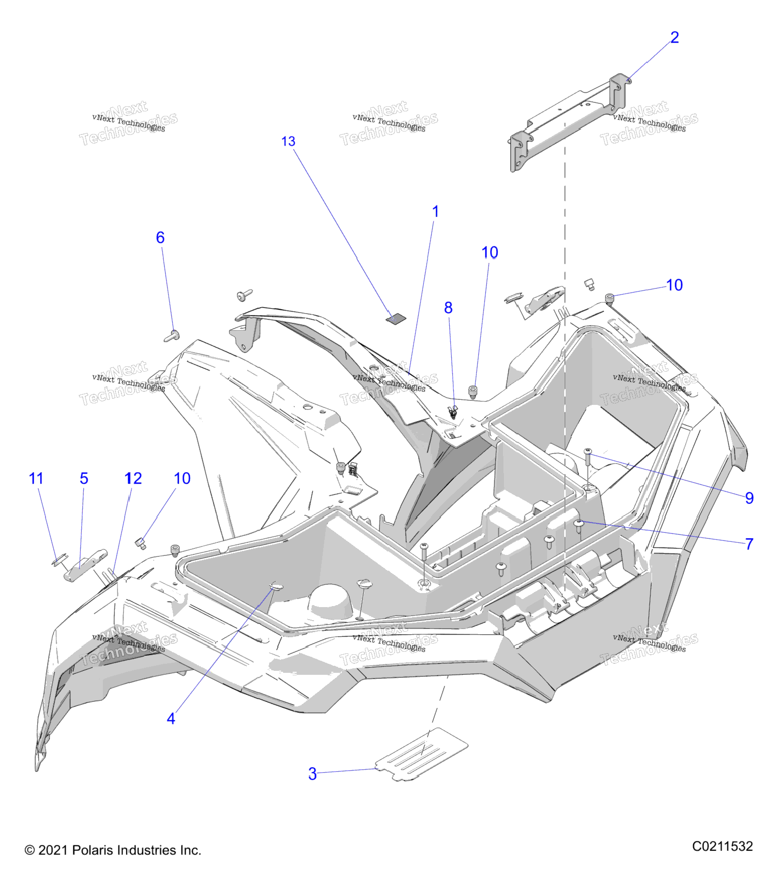 Body, Front Cab