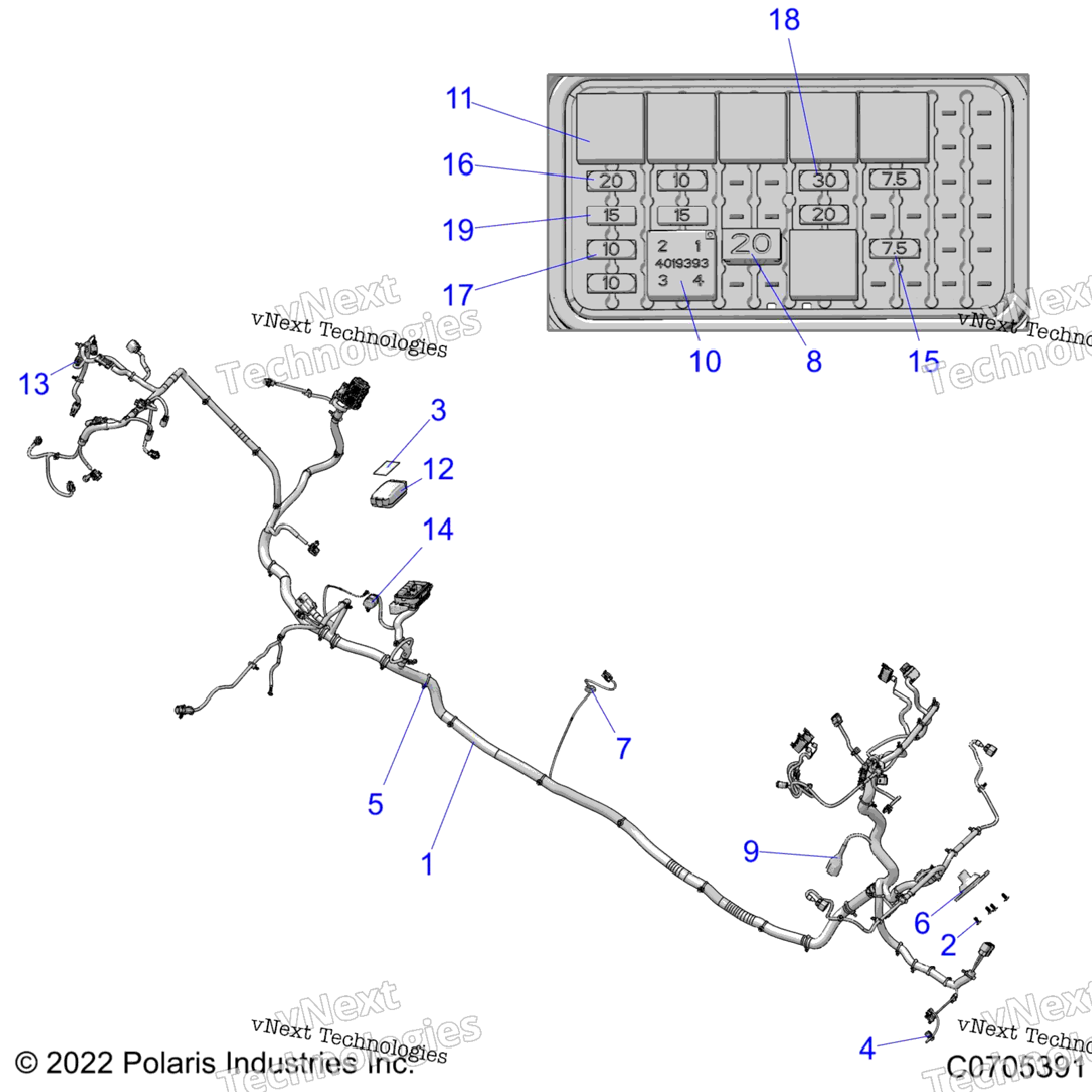 Electrical, Wire Harnesses, Chassis