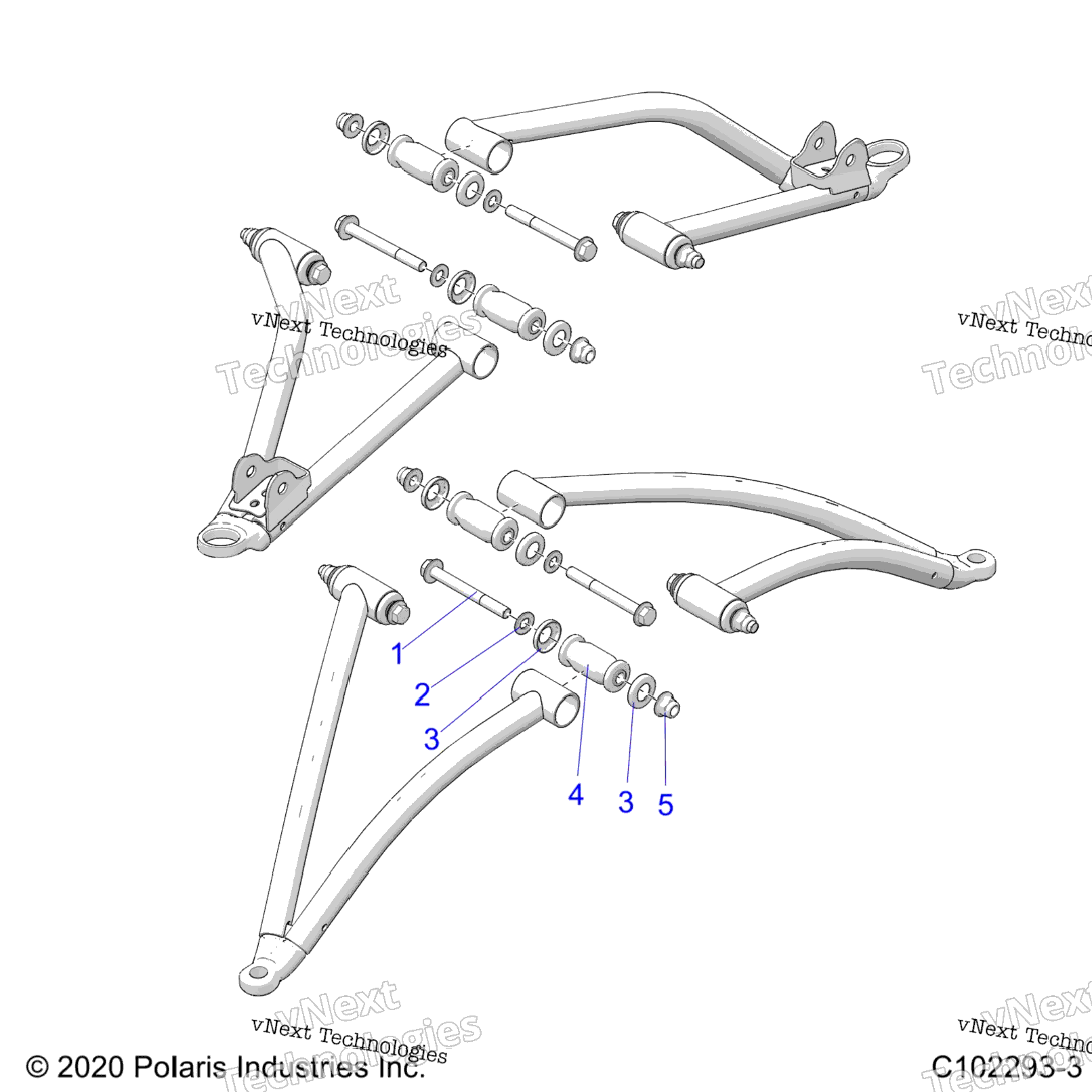 Suspension, Aarm Mounting